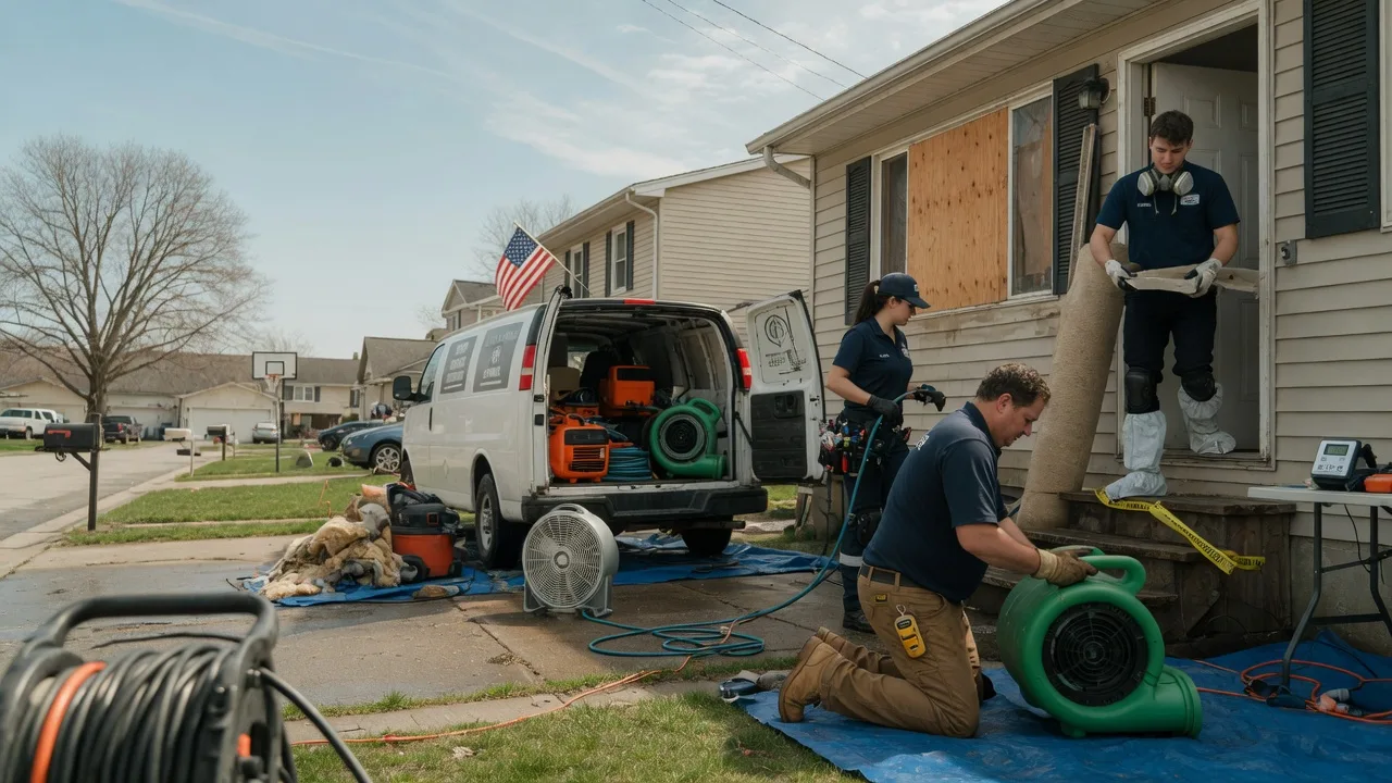 Water Damage Restoration in Muskogee, OK near me